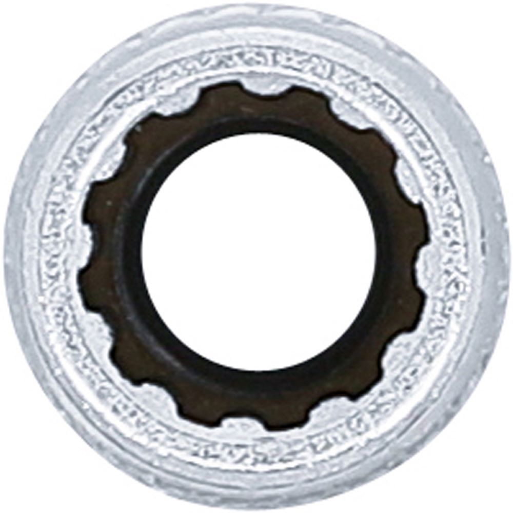 Produktbild BGS Steckschlüssel Einsatz 7 mm Gear Lock tief Antrieb Innenvierkant 6,3 mm 1/4 Zoll bild 2