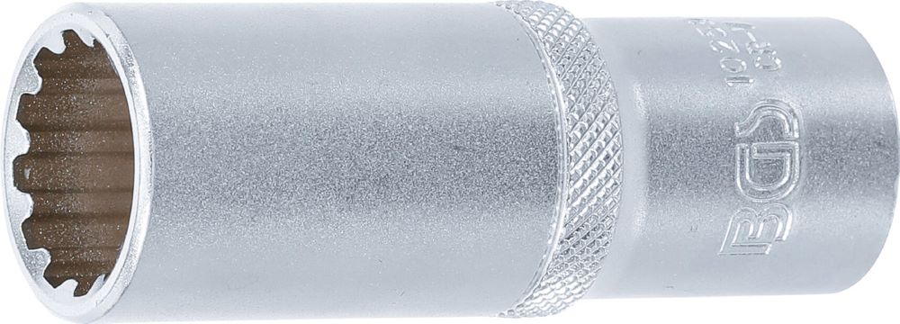 Produktbild BGS Steckschlüssel Einsatz 19 mm Gear Lock Antrieb Innenvierkant 12,5 mm 1/2 Zoll