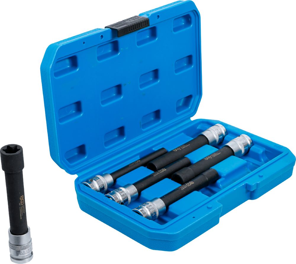 Produktbild Steckschlüssel Einsatz Satz E-Profil extra lang E10-E20 6 teilig bild 2