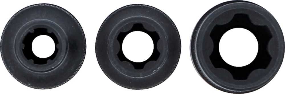 Produktbild Steckschlüssel Einsatz Satz Keil-Profil für RIBE M6S, M8S, M12S 3 teilig bild 2