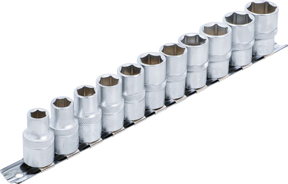 Produktbild Steckschlüssel Einsatz Satz Sechskant Innenvierkant 1/2 Zoll 10-21 mm bild 2