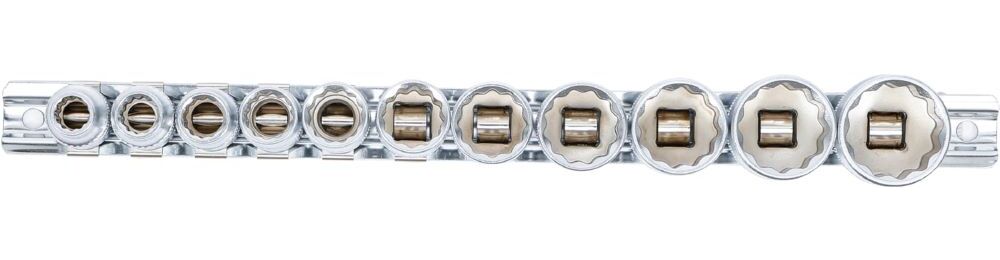 Produktbild Steckschlüssel Einsatz Satz Zwölfkant Innenvierkant 3/8 Zoll 11 teilig bild 3