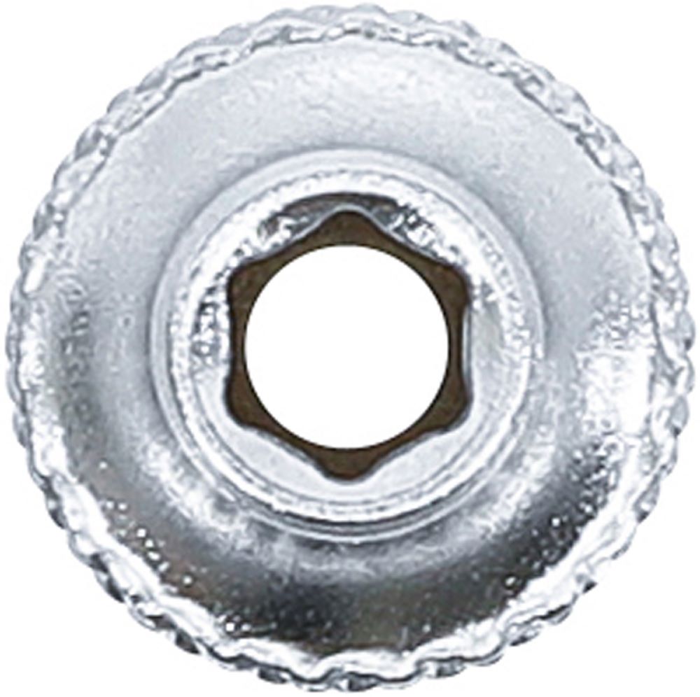 Produktbild BGS Steckschlüssel Einsatz 5/32 Zoll Sechskant Antrieb Innenvierkant 6,3 mm 1/4 Zoll bild 2