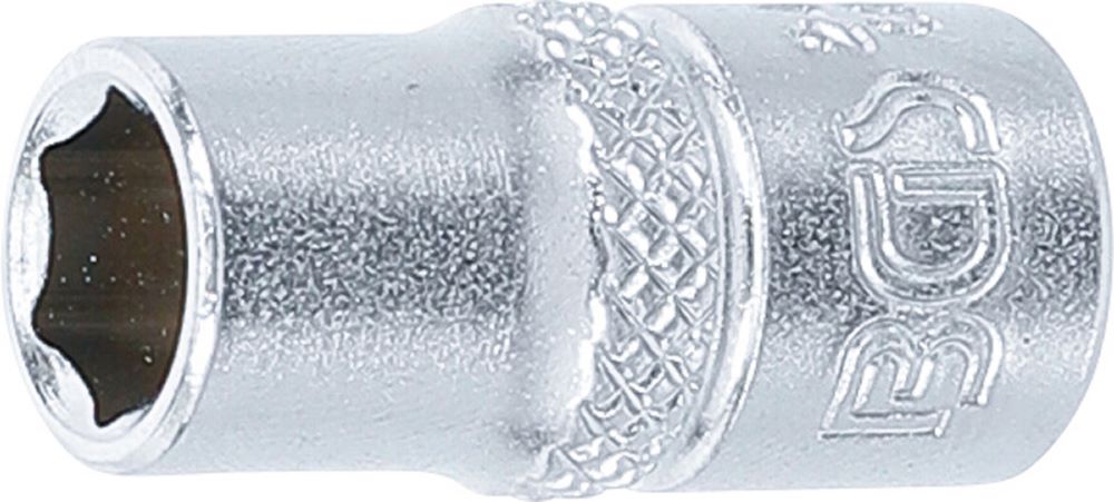 Produktbild BGS Steckschlüssel Einsatz Sechskant Antrieb Innenvierkant 1/4 Zoll 7,0 mm
