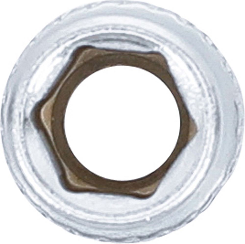 Produktbild Steckschlüssel Einsatz Sechskant Antrieb Innenvierkant 1/4 Zoll 7,0 mm bild 2