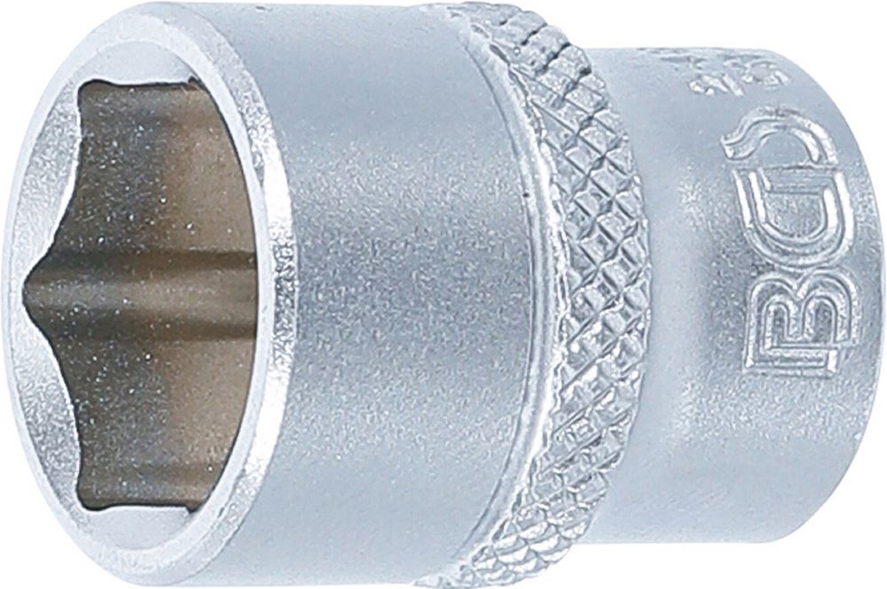 Produktbild BGS Steckschlüssel Einsatz Sechskant Antrieb Innenvierkant 1/4 Zoll 14,0 mm