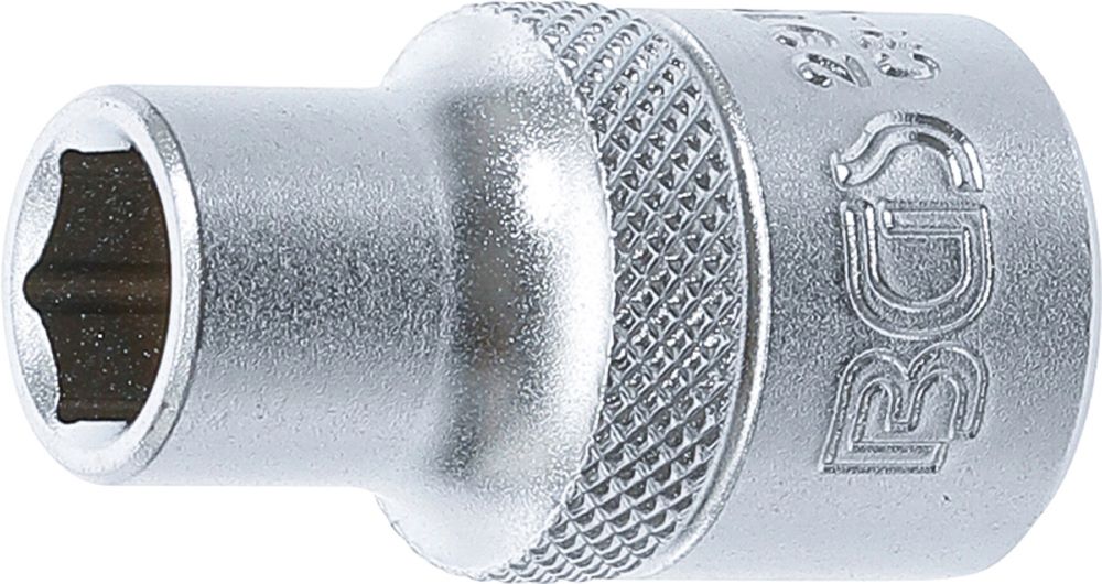 Produktbild BGS Steckschlüssel Einsatz Sechskant Antrieb Innenvierkant 1/2 Zoll 10 mm