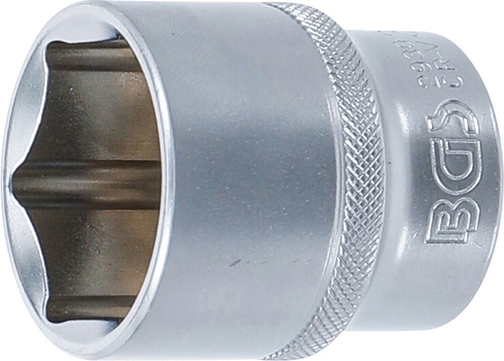 Produktbild BGS Steckschlüssel Einsatz Sechskant Antrieb Innenvierkant 1/2 Zoll 30 mm