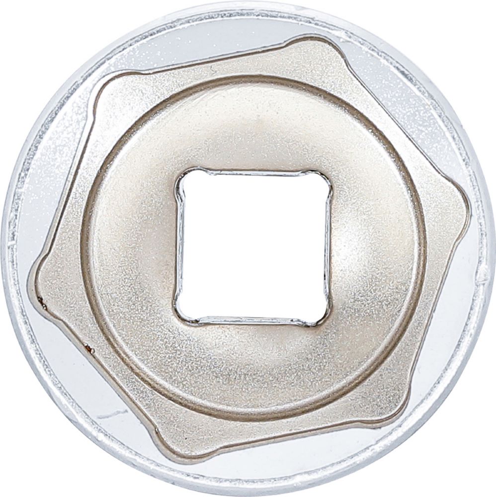 Produktbild Steckschlüssel Einsatz Sechskant Antrieb Innenvierkant 1/2 Zoll 34 mm   bild 2