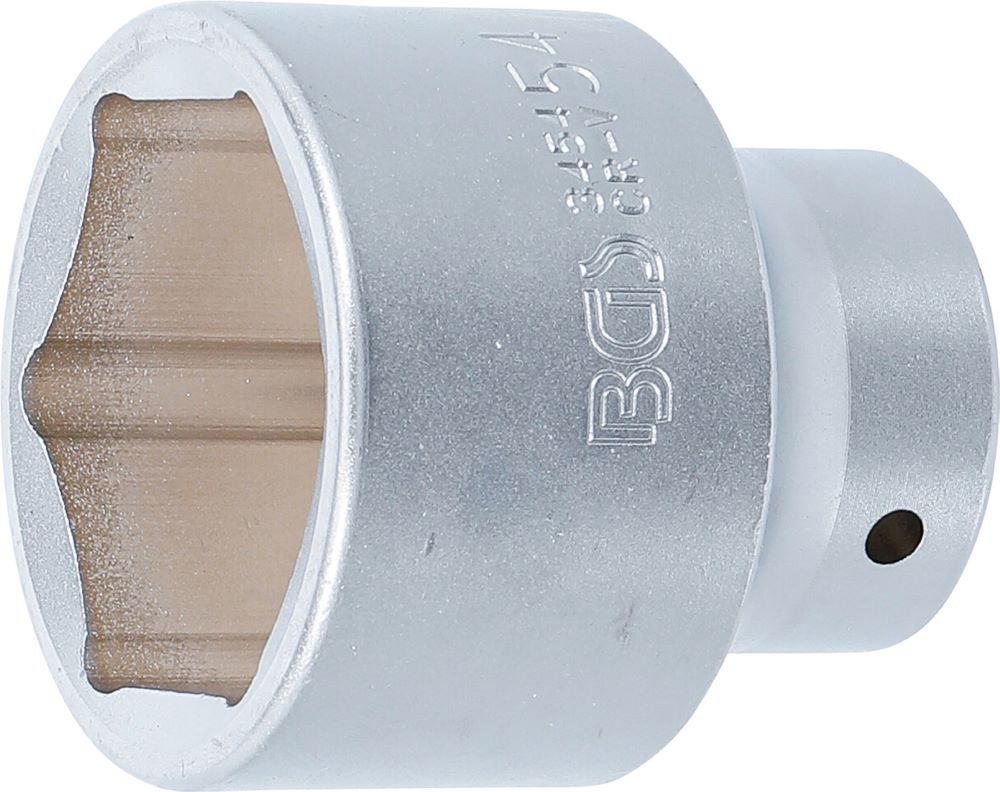 Produktbild BGS Steckschlüssel Einsatz Sechskant Antrieb Innenvierkant 3/4 Zoll 54 mm