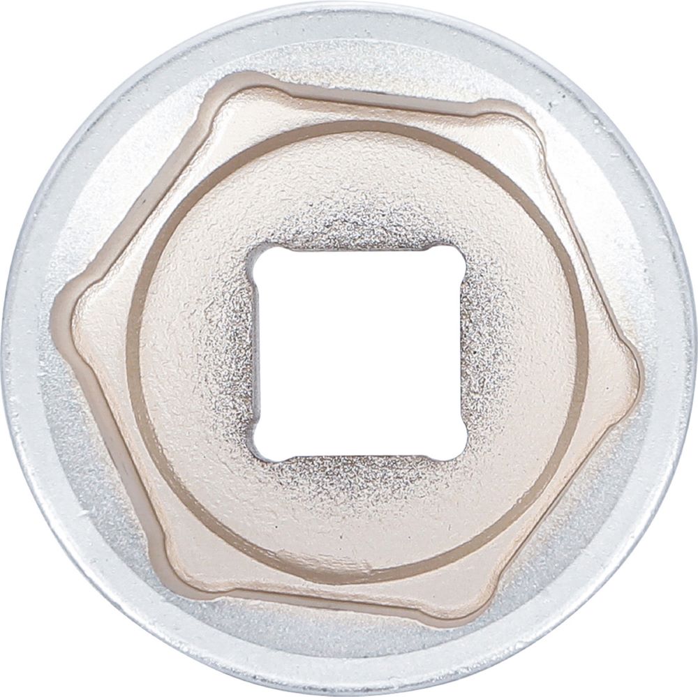 Produktbild Steckschlüssel Einsatz Sechskant Antrieb Innenvierkant 1 Zoll 60 mm bild 2