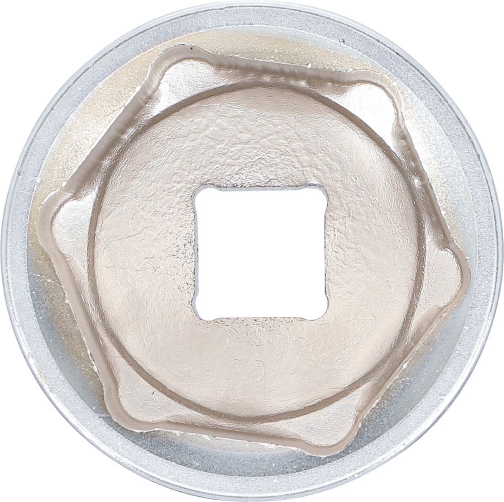 Produktbild Steckschlüssel Einsatz Sechskant Antrieb Innenvierkant 1 Zoll 70 mm bild 2