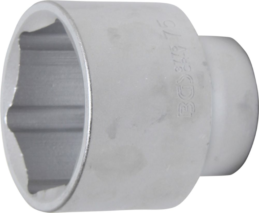 Produktbild BGS Steckschlüssel Einsatz Sechskant Antrieb Innenvierkant 1 Zoll 75 mm