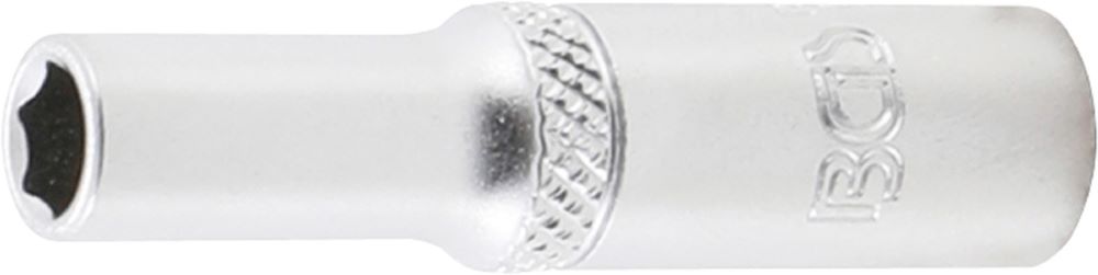 Produktbild BGS Steckschlüssel Einsatz 6 mm Sechskant tief Antrieb Innenvierkant 6,3 mm