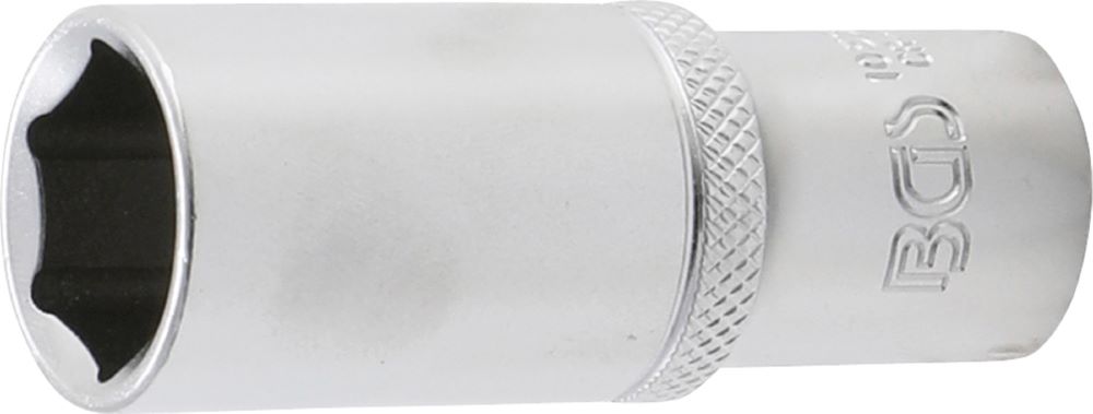 Produktbild BGS Steckschlüssel Einsatz 17 mm Sechskant tief Antrieb Innenvierkant 10 mm