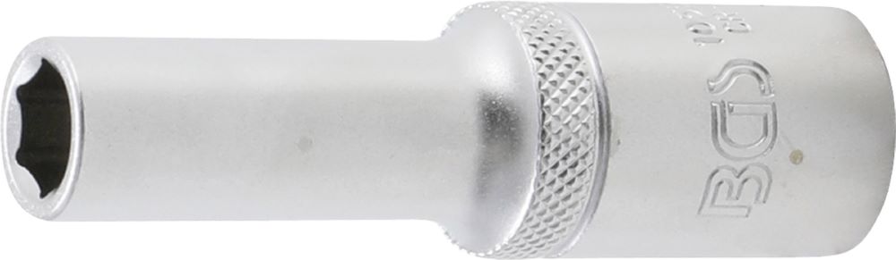 Produktbild BGS Steckschlüssel Einsatz 10 mm Sechskant tief Antrieb Innenvierkant 12,5 mm