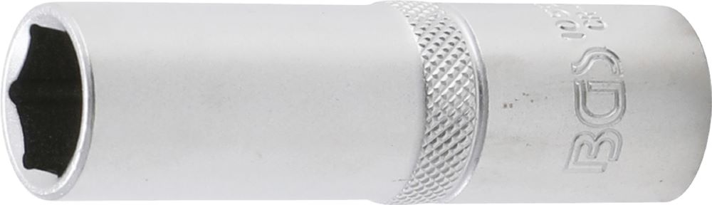 Produktbild BGS Steckschlüssel Einsatz 15 mm Sechskant tief Antrieb Innenvierkant 12,5 mm