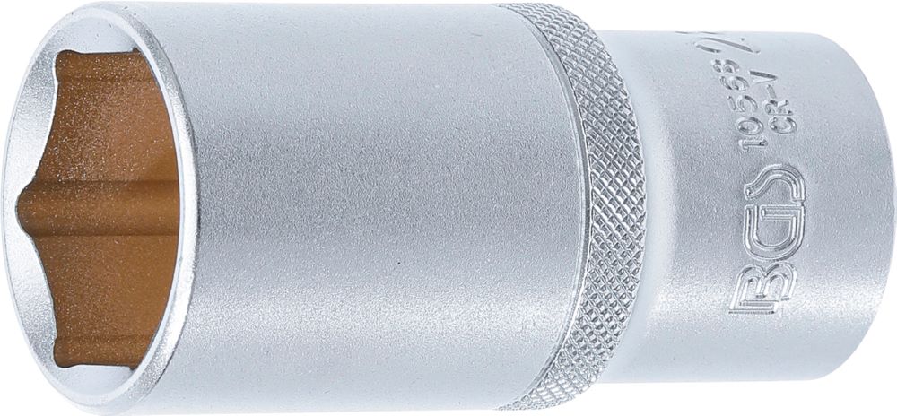 Produktbild BGS Steckschlüssel Einsatz 28 mm Sechskant tief Antrieb Innenvierkant 12,5 mm