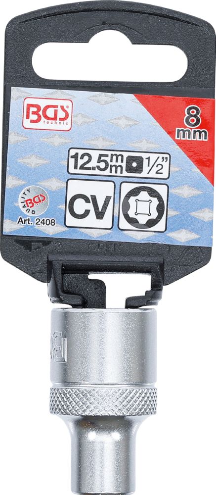 Produktbild Steckschlüssel Einsatz Super Lock Innenvierkant 1/2 Zoll 8 mm bild 3