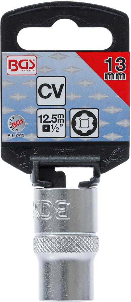 Produktbild Steckschlüssel Einsatz Super Lock Innenvierkant 1/2 Zoll 13 mm bild 3