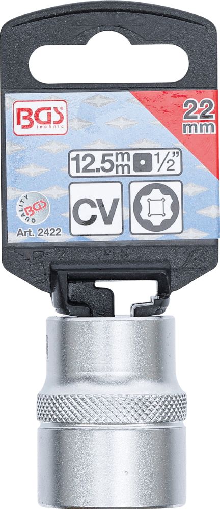 Produktbild Steckschlüssel Einsatz Super Lock Innenvierkant 1/2 Zoll 22 mm bild 3
