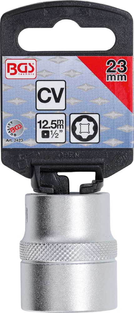 Produktbild Steckschlüssel Einsatz Super Lock Innenvierkant 1/2 Zoll 23 mm bild 2