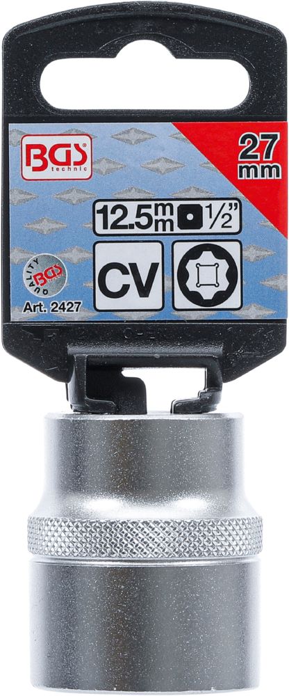 Produktbild Steckschlüssel Einsatz Super Lock Innenvierkant 1/2 Zoll 27 mm bild 3