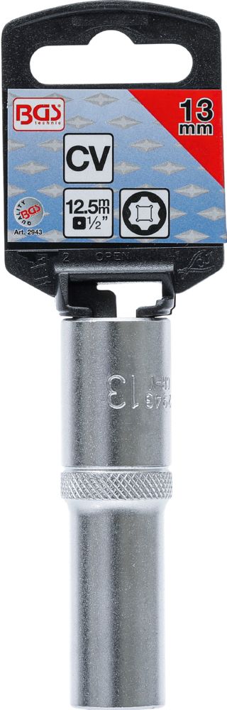 Produktbild Steckschlüssel Einsatz Super Lock tief Antrieb Innenvierkant 1/2 Zoll 13 mm bild 3