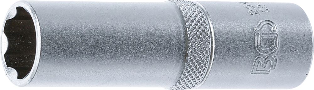 Produktbild BGS Steckschlüssel Einsatz Super Lock tief Antrieb Innenvierkant 1/2 Zoll 15 mm