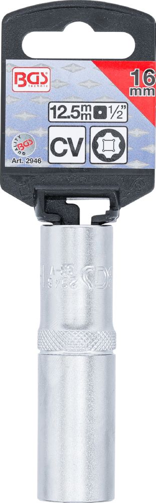 Produktbild Steckschlüssel Einsatz Super Lock tief Antrieb Innenvierkant 1/2 Zoll 16 mm bild 3