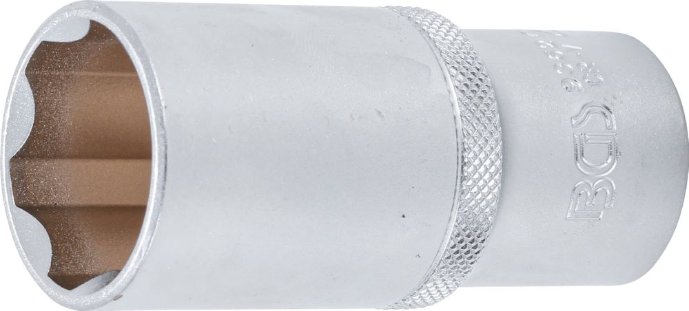 Produktbild BGS Steckschlüssel Einsatz Super Lock tief Antrieb Innenvierkant 1/2 Zoll 27 mm