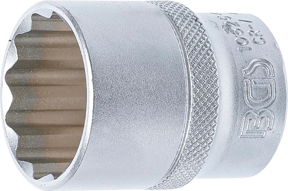 Produktbild BGS Steckschlüssel Einsatz 26 mm Zwölfkant Antrieb Innenvierkant 12,5 mm 1/2 Zoll