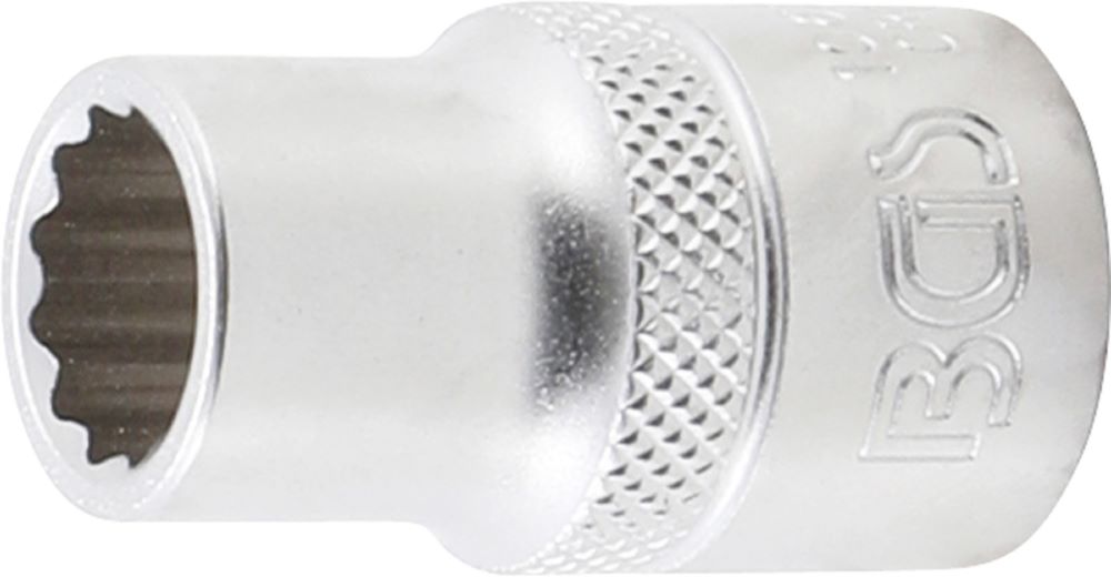 Produktbild BGS Steckschlüssel Einsatz 12 mm Zwölfkant Antrieb Innenvierkant 12,5 mm 1/2 Zoll