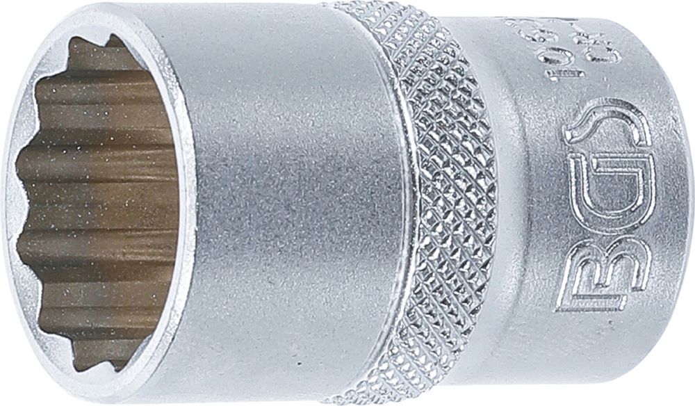 Produktbild BGS Steckschlüssel Einsatz 19 mm Zwölfkant Antrieb Innenvierkant 12,5 mm 1/2 Zoll