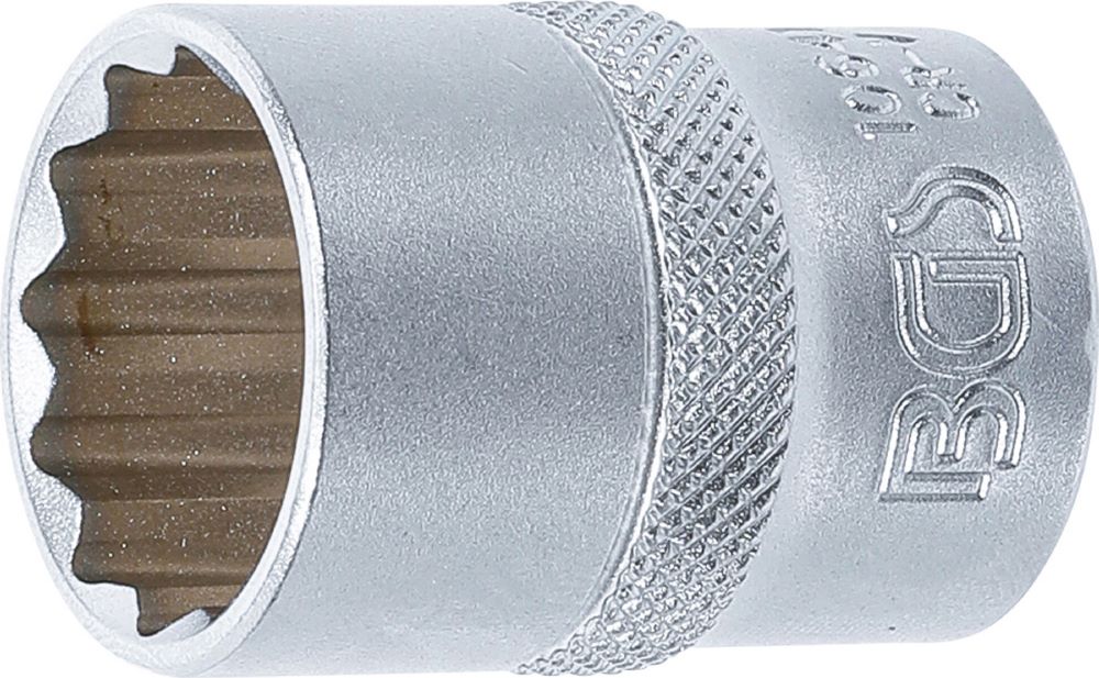 Produktbild BGS Steckschlüssel Einsatz 21 mm Zwölfkant Antrieb Innenvierkant 12,5 mm 1/2 Zoll
