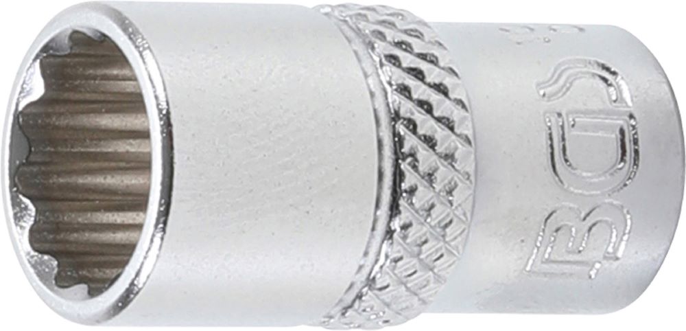 Produktbild BGS Steckschlüssel Einsatz Zwölfkant Antrieb Innenvierkant 1/4 Zoll 9,0 mm