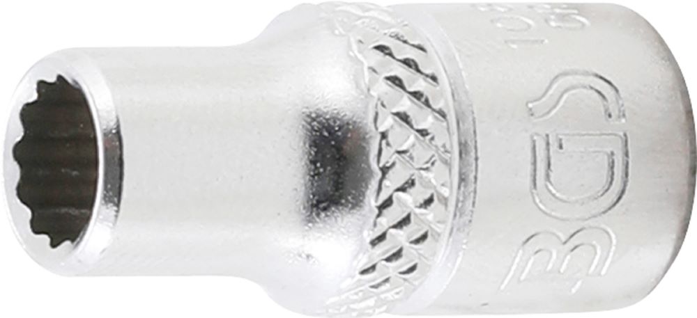 Produktbild BGS Steckschlüssel Einsatz 7/32 Zoll Zwölfkant Antrieb Innenvierkant 1/4 Zoll