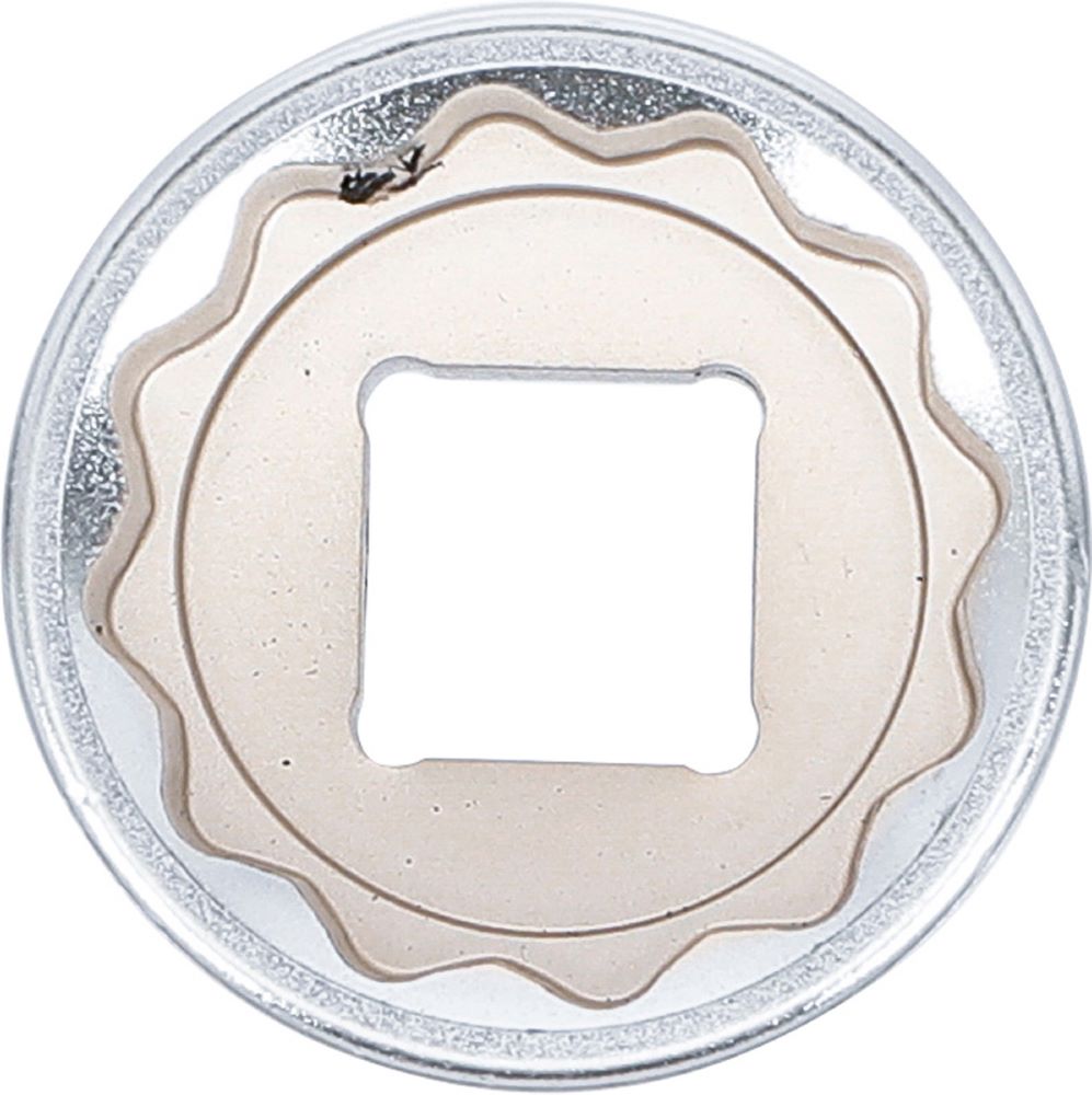 Produktbild Steckschlüssel Einsatz Zwölfkant Antrieb Innenvierkant 20 mm 3/4 Zoll 38 mm bild 2