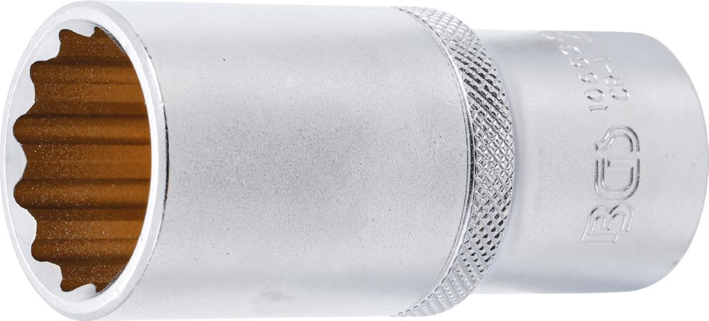 Produktbild BGS Steckschlüssel Einsatz Zwölfkant tief Innenvierkant 1/2 Zoll 26 mm