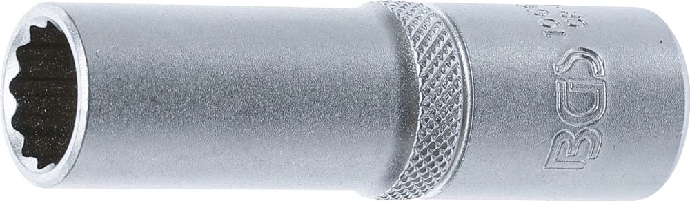 Produktbild BGS Steckschlüssel Einsatz Zwölfkant tief Innenvierkant 1/2 Zoll 14 mm