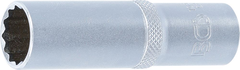 Produktbild BGS Steckschlüssel Einsatz Zwölfkant tief Innenvierkant 1/2 Zoll 16 mm