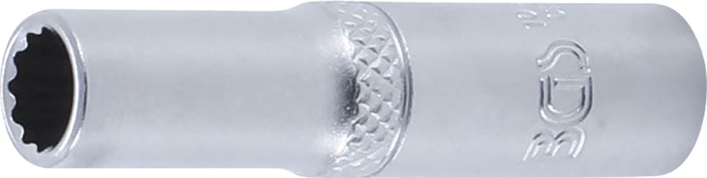 Produktbild BGS Steckschlüssel Einsatz Zwölfkant tief Antrieb Innenvierkant 1/4 Zoll 7 mm