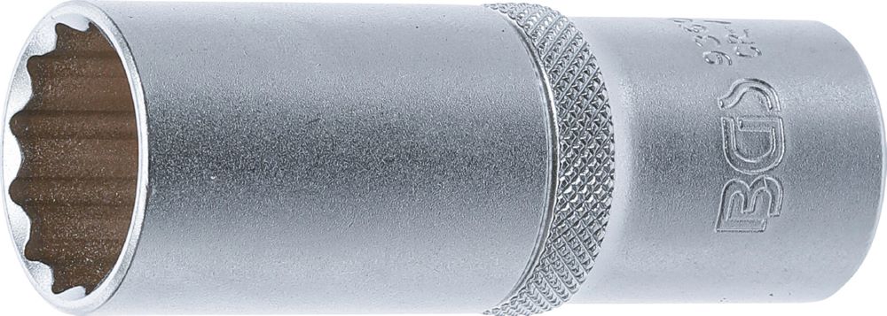 Produktbild BGS Steckschlüssel Einsatz Zwölfkant tief Antrieb Innenvierkant 1/2 Zoll 21 mm