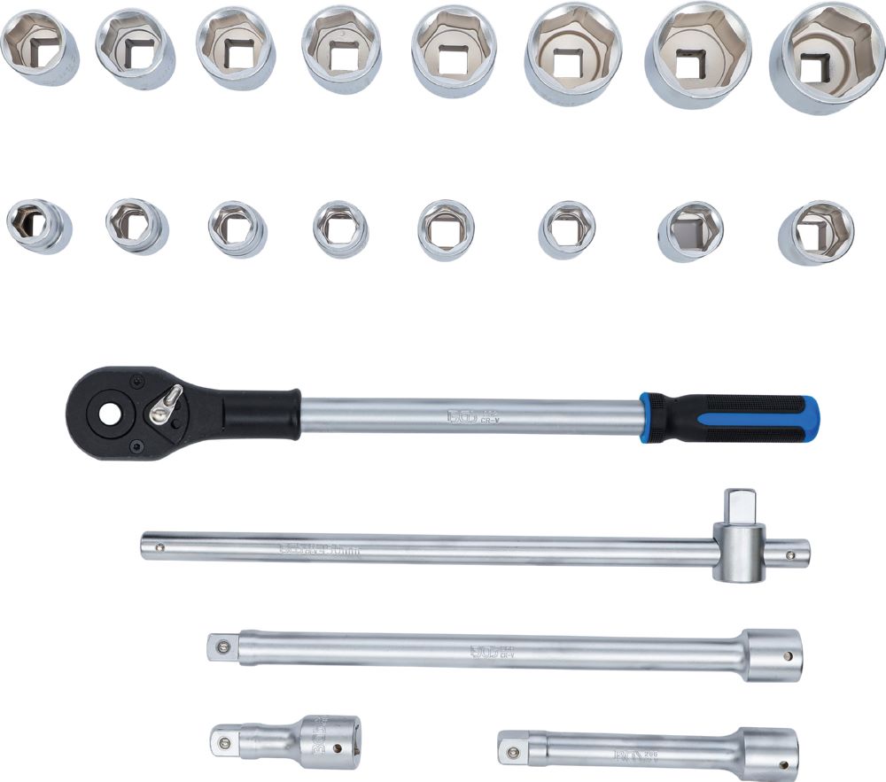 Produktbild Steckschlüssel Satz Antrieb 3/4 Zoll 21 teilig bild 7