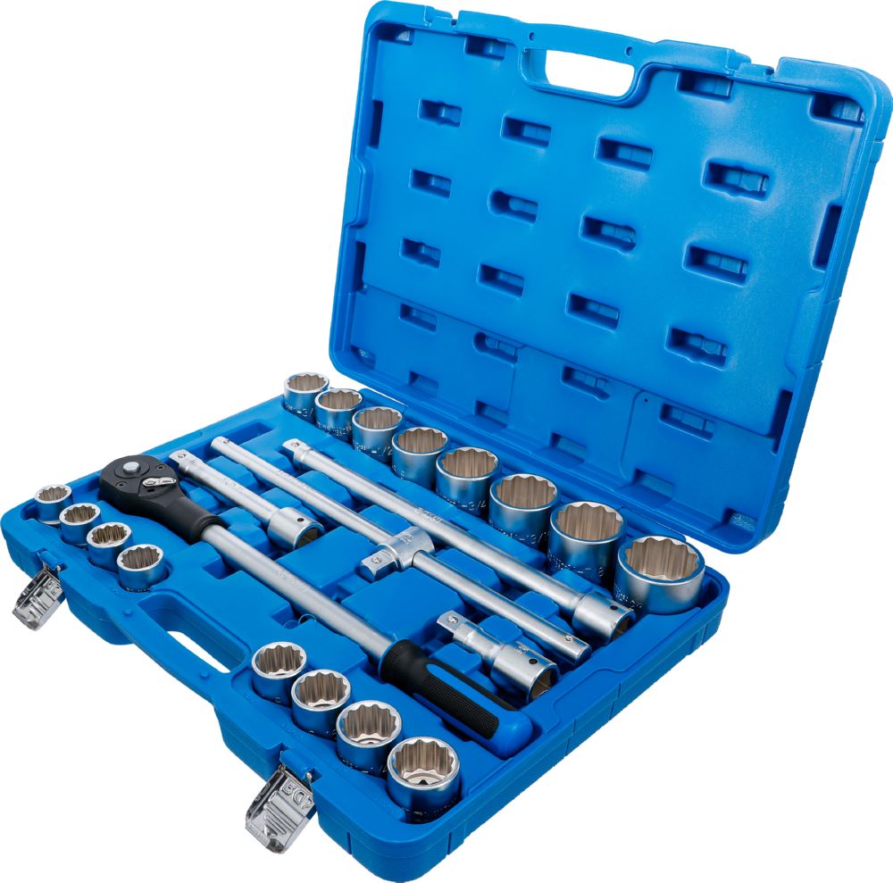 Produktbild Steckschlüssel Satz Antrieb 3/4 Zoll Zollgrößen 21 teilig bild 3