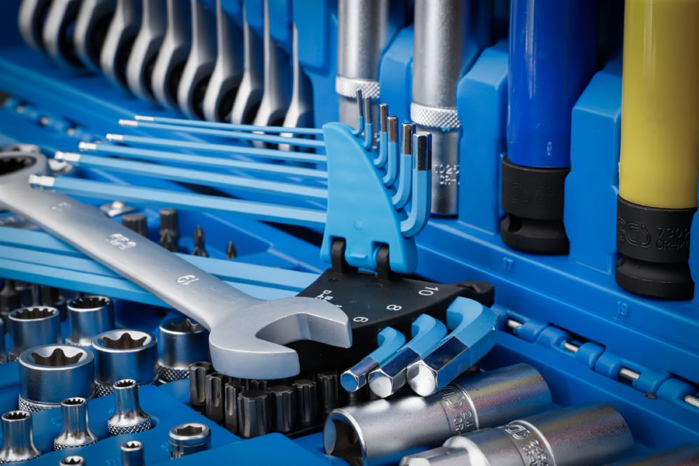 Produktbild BGS Steckschlüssel Satz Gear Lock 218 teilig bild 3