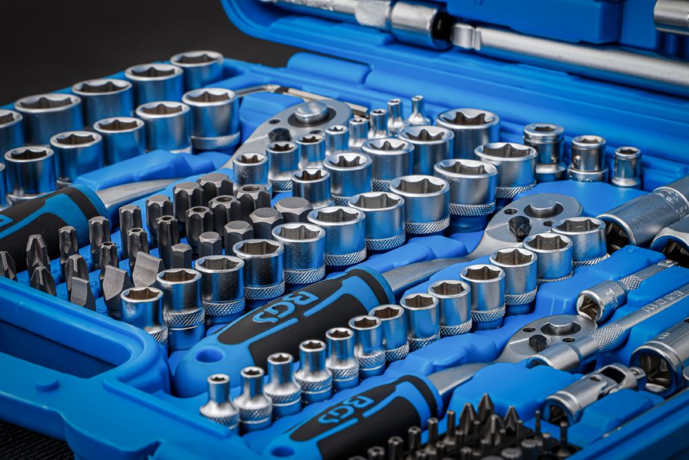 Produktbild BGS Steckschlüssel Satz 192 teilig Sechskant Antrieb 6,3 mm / 10 mm / 12,5 mm bild 7