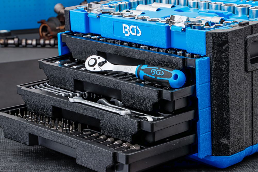 Produktbild BGS Steckschlüssel Satz Sechskant 300 teilig Metrisch bild 4