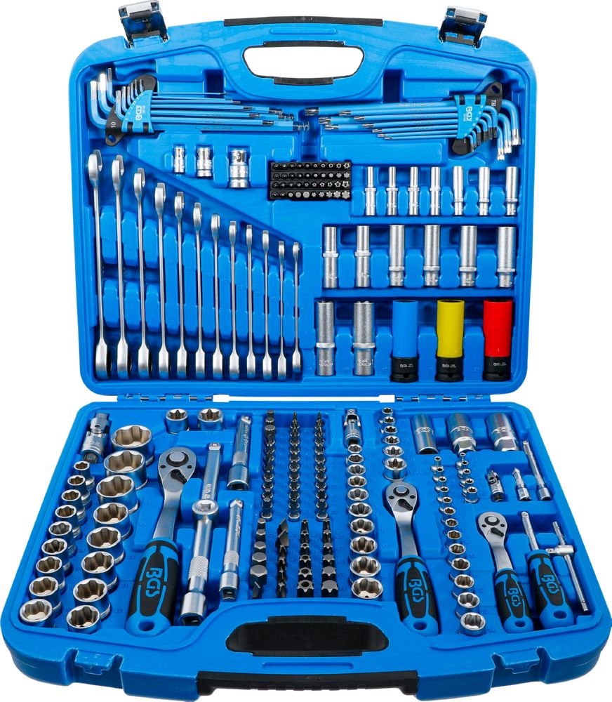 Produktbild BGS Steckschlüssel Satz Wellenprofil 218 teilig