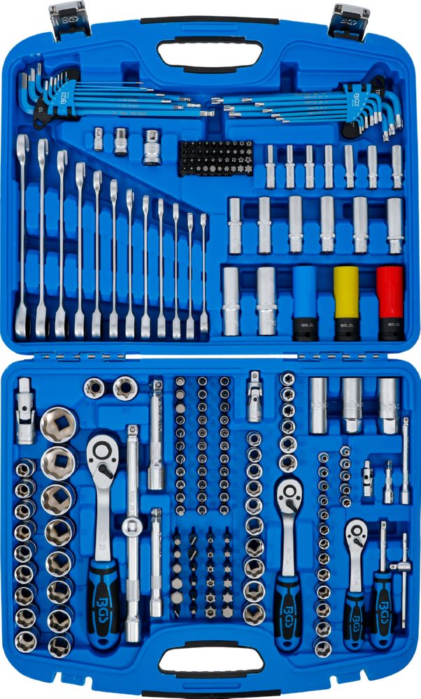 Produktbild BGS Steckschlüssel Satz Wellenprofil 218 teilig bild 5